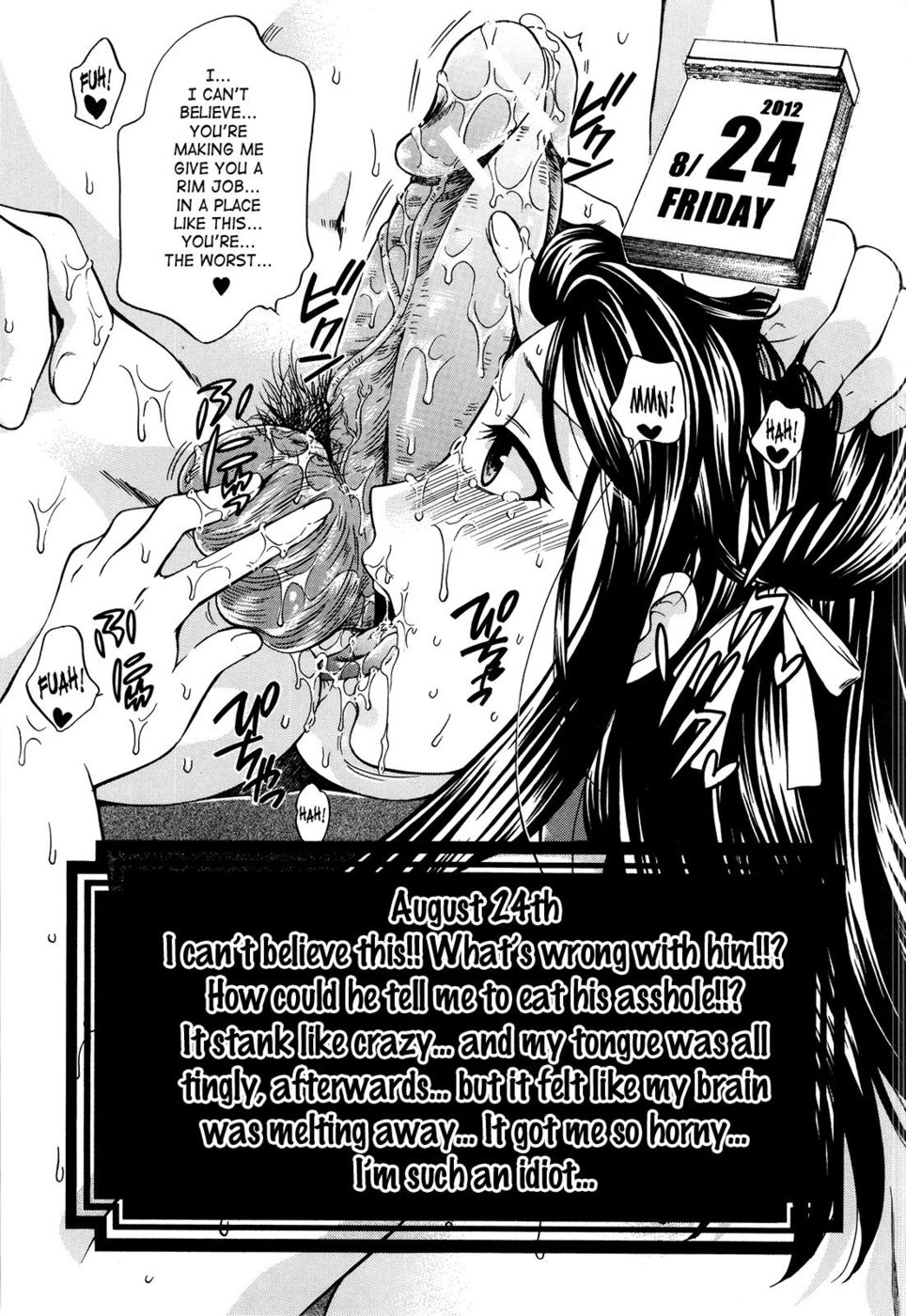 Hentai Manga Comic-August, She Lies-Read-179